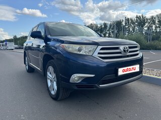 2011 Toyota Highlander II (XU40) Рестайлинг, синий, 2100000 рублей, вид 3