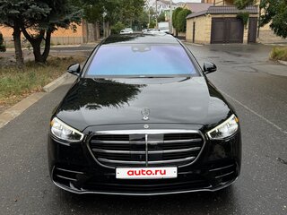 2021 Mercedes-Benz S-Класс 500 4MATIC VII (W223), чёрный, 8700000 рублей, вид 2