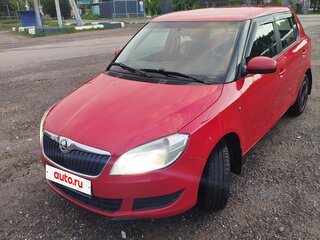 2014 Skoda Fabia II Рестайлинг, красный, 550000 рублей, вид 1