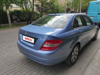 2010 Mercedes-Benz C-Класс 180 BlueEFFICIENCY III (W204), голубой, 1500000 рублей, вид 3