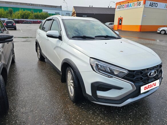 2023 Lada (ВАЗ) Vesta SW Cross I Рестайлинг (NG), белый, 1380000 рублей