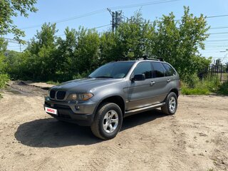2003 BMW X5 3.0i I (E53) Рестайлинг, серый, 800000 рублей, вид 1