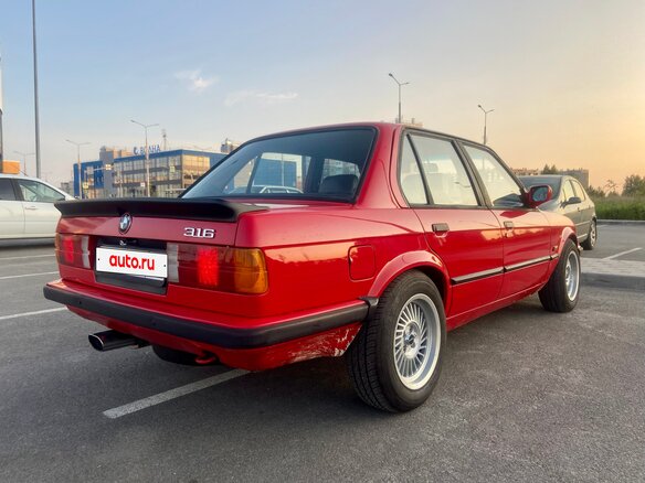 1984 BMW 3 серии 316 II (E30), красный, 500000 рублей - вид 28