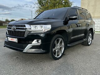 2018 Toyota Land Cruiser 200 Series Рестайлинг 2, чёрный, 8550000 рублей, вид 1