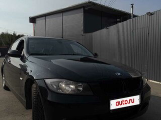 2005 BMW 3 серии 320i V (E90/E91/E92/E93), чёрный, 680000 рублей, вид 1