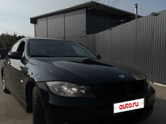 2005 BMW 3 серии 320i V (E90/E91/E92/E93), чёрный, 650000 рублей