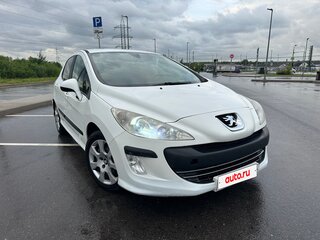 2009 Peugeot 308 I, белый, 360000 рублей, вид 1