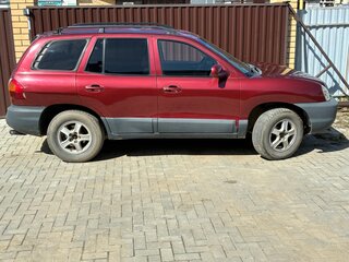 2003 Hyundai Santa Fe I, красный, 490000 рублей, вид 4