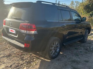 2016 Toyota Land Cruiser 200 Series Рестайлинг 2, чёрный, 4900000 рублей, вид 4