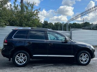 2008 Volkswagen Touareg I Рестайлинг, чёрный, 950000 рублей, вид 5