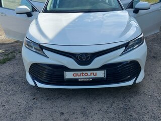 2019 Toyota Camry US Market VIII (XV70), белый, 2750000 рублей, вид 1