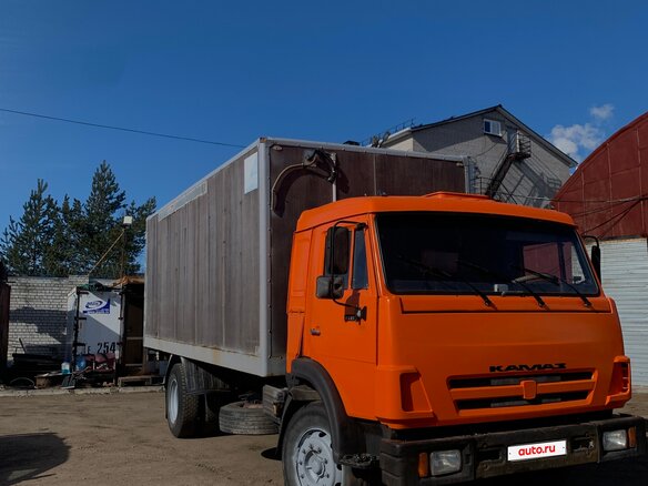 2011 КамАЗ 43253, оранжевый, 1550000 рублей