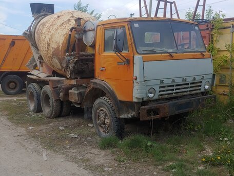 1991 КамАЗ Автобетоносмеситель, оранжевый, 350000 рублей, вид 1