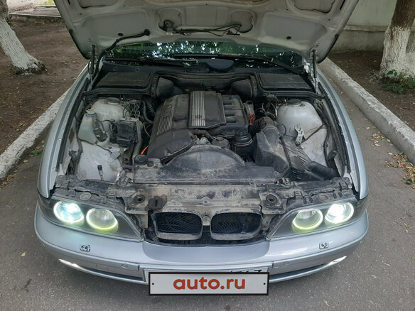 2002 BMW 5 серии 525i IV (E39) Рестайлинг, серебристый - вид 13