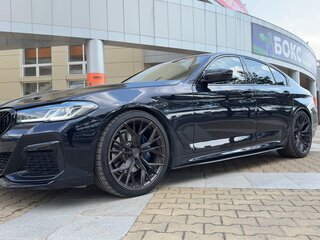 2021 BMW 5 серии 530i VII (G30/G31/G38) Рестайлинг, чёрный, 5950000 рублей, вид 4