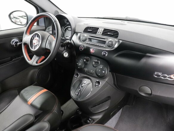 2015 Fiat 500 500e II Рестайлинг, голубой - вид 4