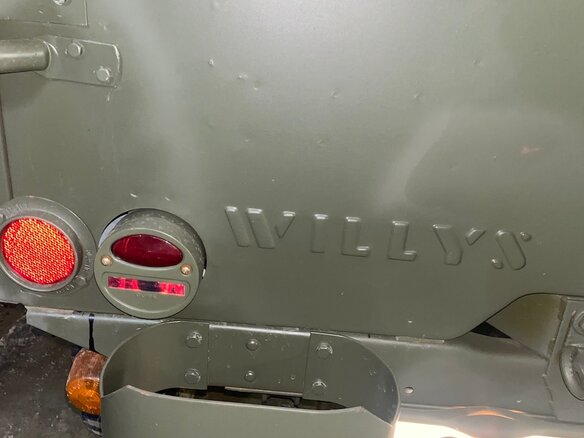 1942 Willys MB, зелёный - вид 1