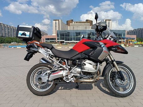 2010 BMW R 1200 GS, красный, 940000 рублей, вид 1
