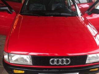 1987 Audi 80 IV (B3), красный, 280000 рублей, вид 3