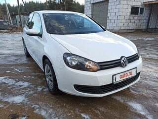 2011 Volkswagen Golf VI, белый, 1150000 рублей, вид 3