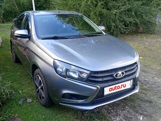 2017 Lada (ВАЗ) Vesta I, серый, 850000 рублей, вид 1