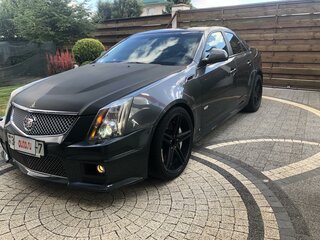 2009 Cadillac CTS-V II, серый, 2600000 рублей, вид 1