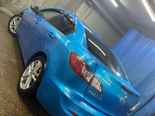 2010 Mazda 3 II (BL), голубой, 850000 рублей, вид 3