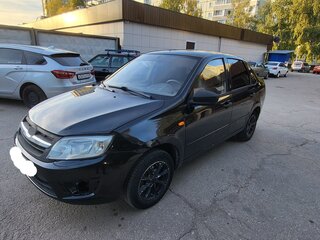 2015 Lada (ВАЗ) Granta I, чёрный, 330000 рублей, вид 1