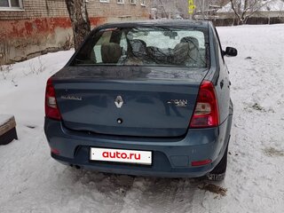 2010 Renault Logan I Рестайлинг, синий, 390000 рублей, вид 3