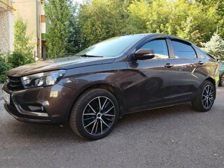 2017 Lada (ВАЗ) Vesta I, коричневый, 899000 рублей, вид 1