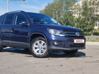 2013 Volkswagen Tiguan I Рестайлинг, синий, 1100000 рублей, вид 4