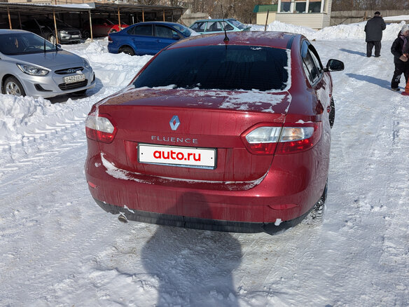 2010 Renault Fluence I, пурпурный, 730000 рублей - вид 4