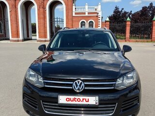 2013 Volkswagen Touareg II, чёрный, 2950000 рублей, вид 1