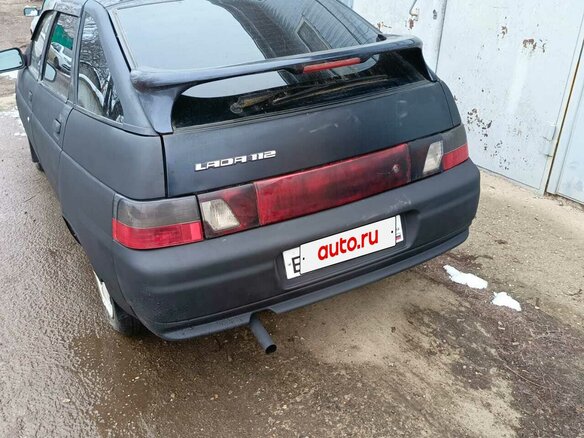 2006 Lada (ВАЗ) 2112, чёрный, 220000 рублей - вид 6