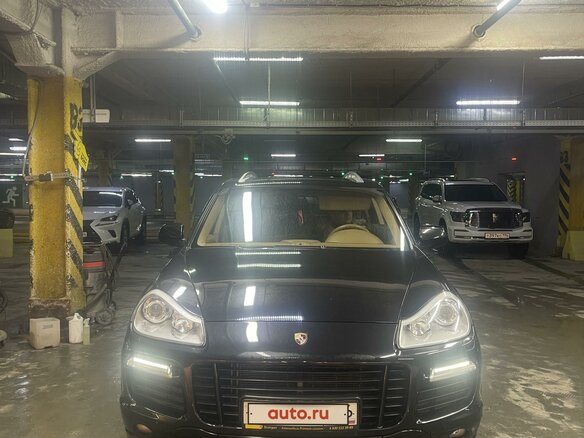 2008 Porsche Cayenne GTS I Рестайлинг (957), чёрный, 1100000 рублей
