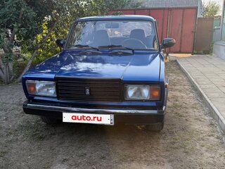 2008 Lada (ВАЗ) 2107, синий, 130000 рублей, вид 2