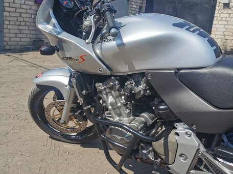 2003 Honda CB 600F Hornet, серебристый, 420000 рублей, вид 2