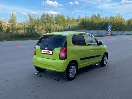 2009 Kia Picanto I Рестайлинг, жёлтый, 290000 рублей, вид 4