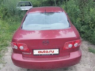 2003 Mazda 6 I (GG), красный, 255000 рублей, вид 3