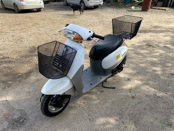 2012 Honda Tact, белый - вид 3