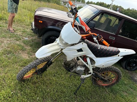2019 Kayo Evolution YX125EM, белый, 68000 рублей, вид 3