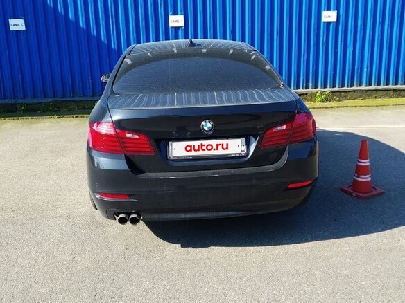2015 BMW 5 серии 520d VI (F10/F11/F07) Рестайлинг, чёрный, 2050000 рублей - вид 1