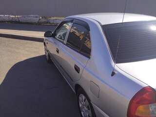2005 Hyundai Accent ТагАЗ II, серебристый, 385000 рублей, вид 5
