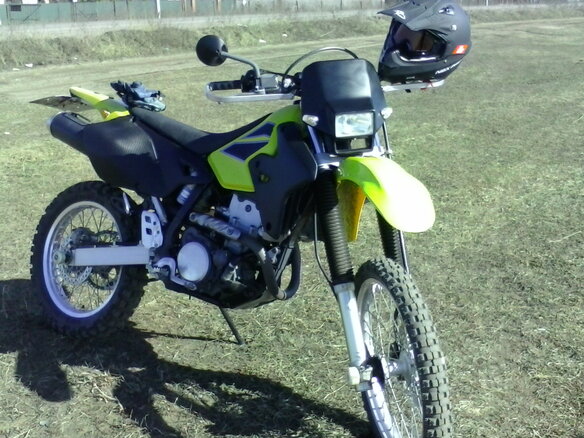2002 Suzuki DR-Z 400, жёлтый