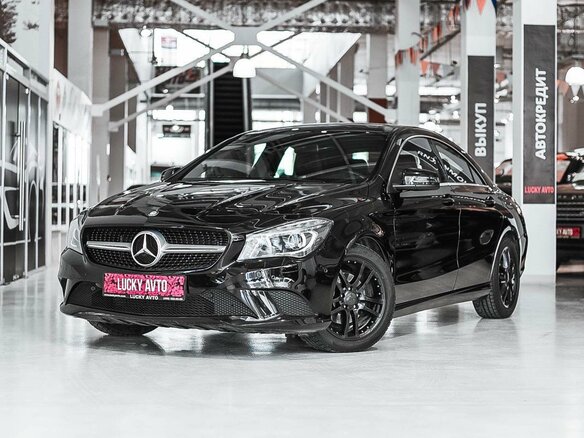 2013 Mercedes-Benz CLA 200 I (C117, X117), чёрный