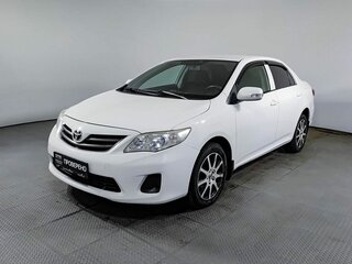 2013 Toyota Corolla X (E140, E150) Рестайлинг, белый, 927640 рублей, вид 1