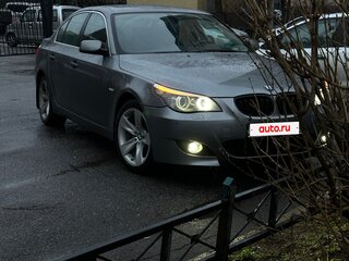 2009 BMW 5 серии 525i V (E60/E61) Рестайлинг, серый, 1299999 рублей, вид 4
