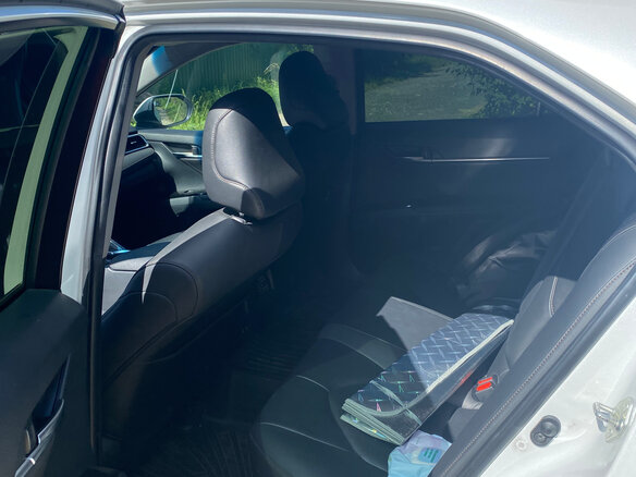 2018 Toyota Camry VIII (XV70), белый, 2500000 рублей - вид 3