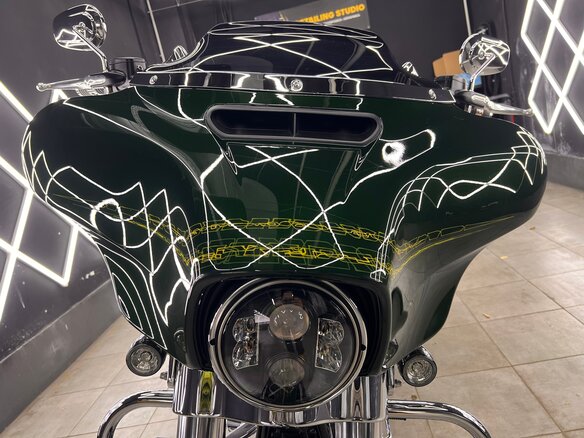 2019 Harley-Davidson Street Glide, зелёный, 2150000 рублей - вид 10