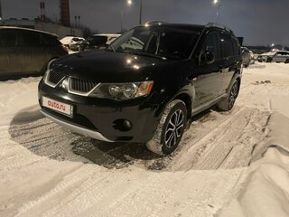 2007 Mitsubishi Outlander II, чёрный, 1000000 рублей, вид 1